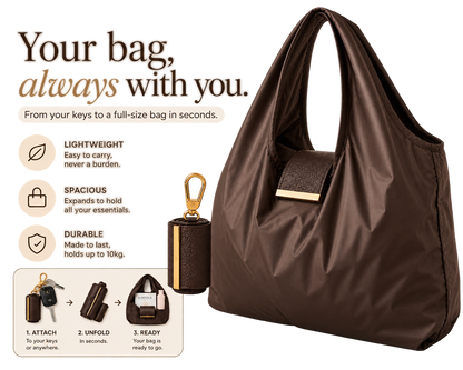 BAGLET™ — The Bag That Fits on Your Keys